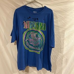 Nirvana, urban outfitters, graphic tee